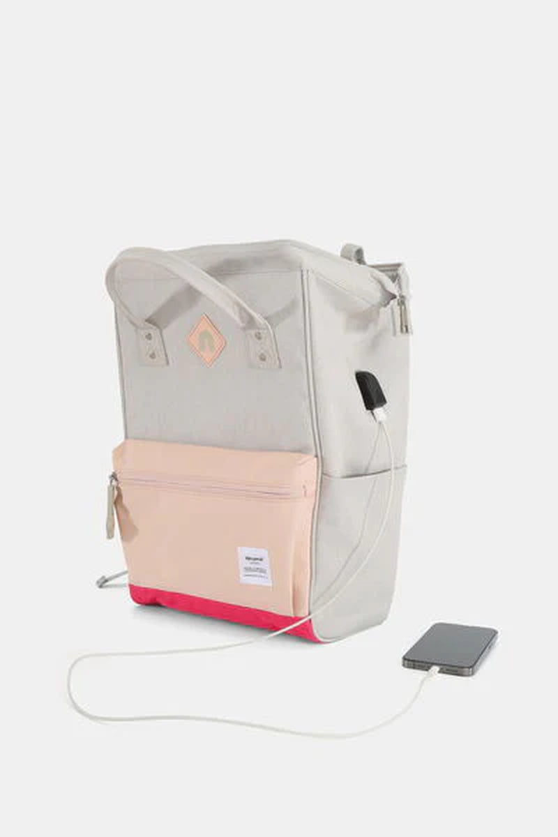 Himawari Waterproof Backpack with External USB Charging Port