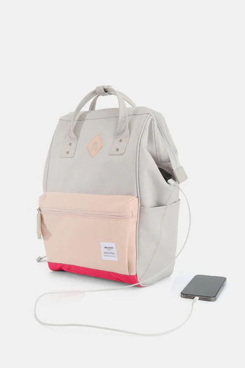 Himawari Waterproof Backpack with External USB Charging Port